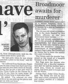 How the death of disabled Clive White was reported in 2000.