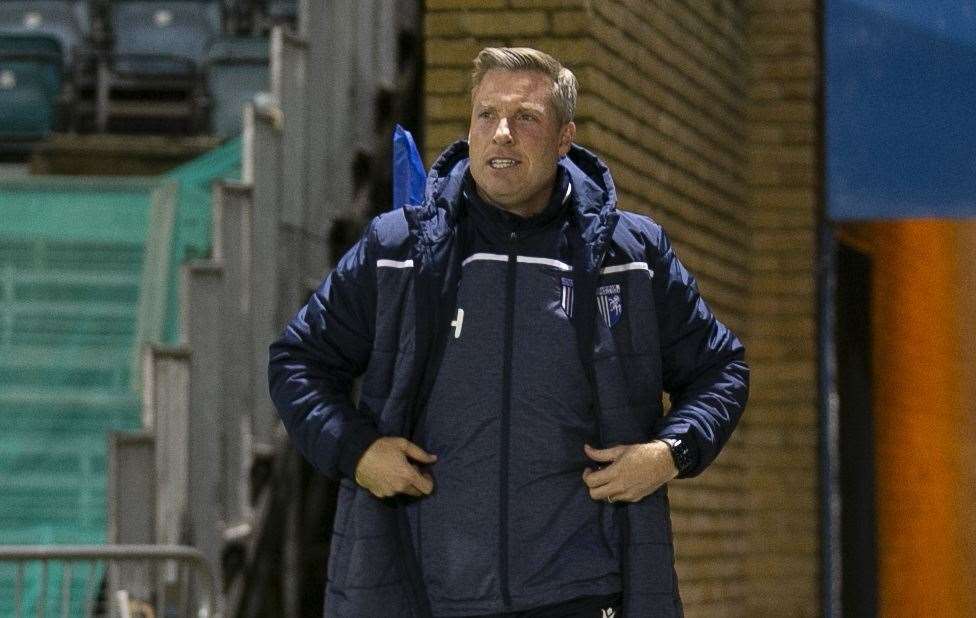 Neil Harris' Gillingham won Tuesday's match against AFC Fylde but not everybody was happy. Picture: KPI