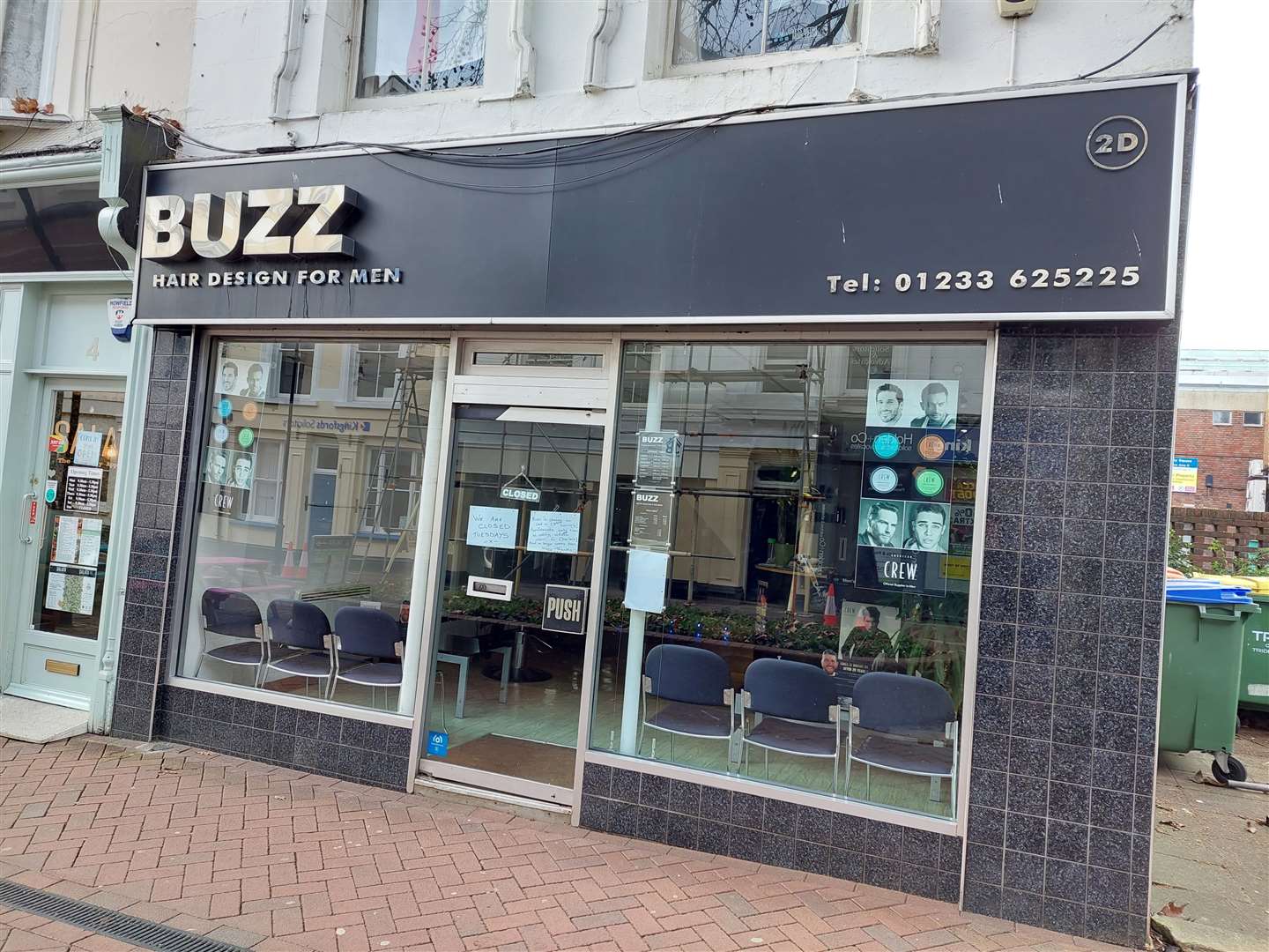 Buzz Hair Design for Men in Ashford is closing