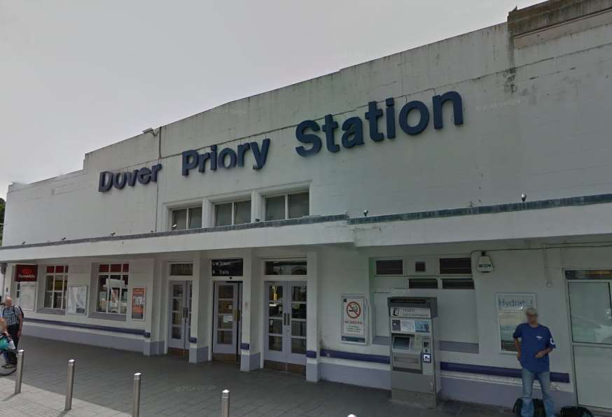 Dover Priory station.