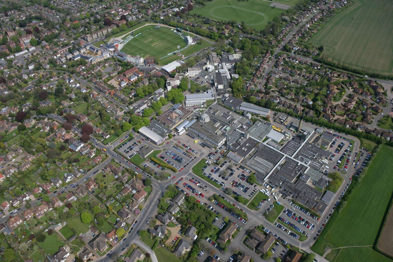 The site of the current Kent and Canterbury hospital. Picture: Martin Apps