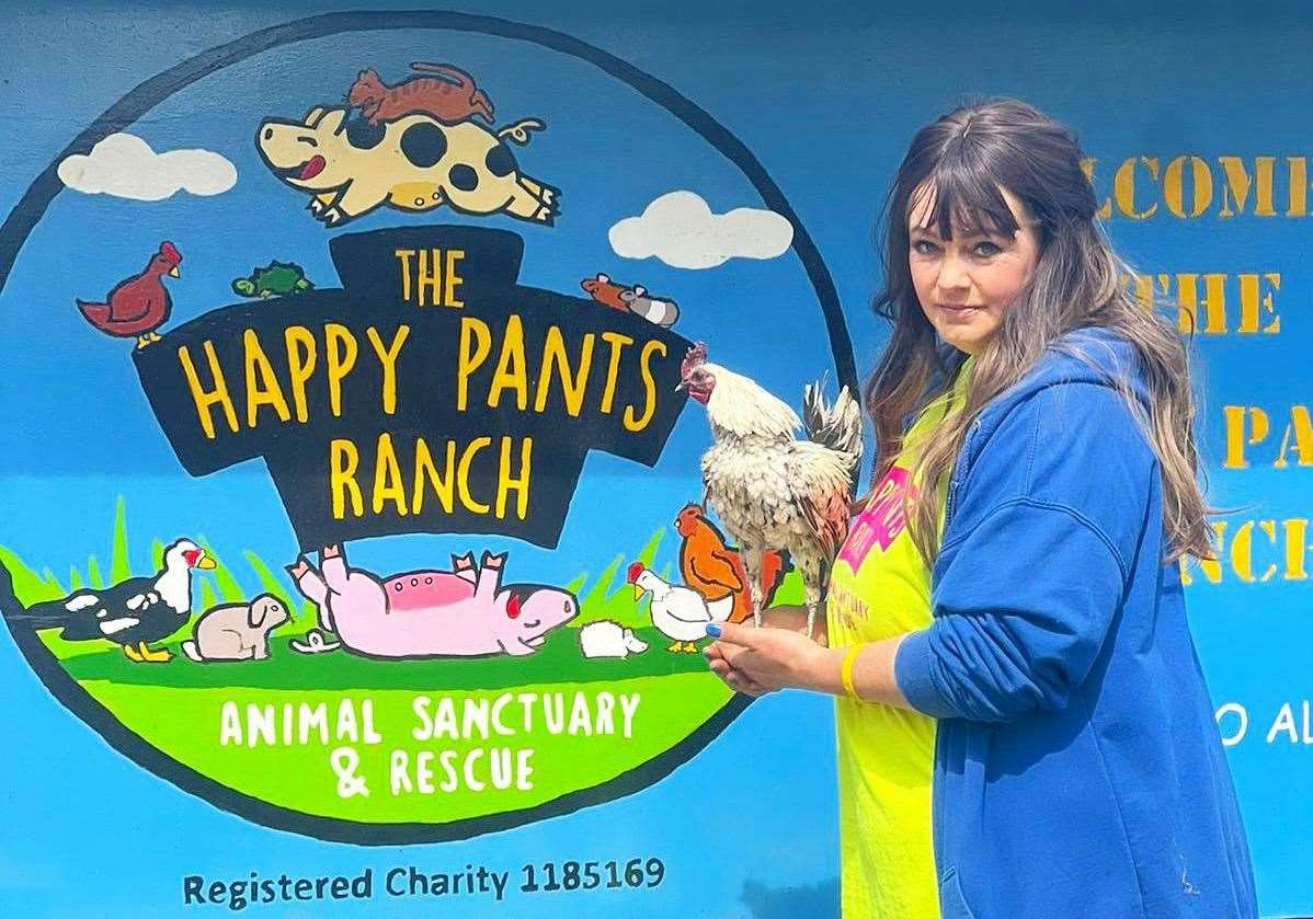 Amey James, from The Happy Pants Ranch, in Bobbing, has dropped her legal battle against Swale council