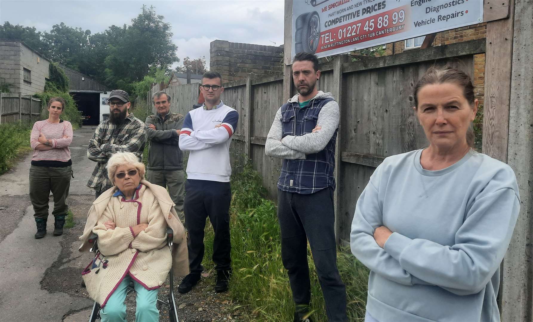 Residents from Clyde Street and Alma Street feared the planned Canterbury food village would have wafted smells into their homes