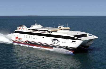 IMMINENT: Euroferries say the vessel will provide the fastest Channel crossings
