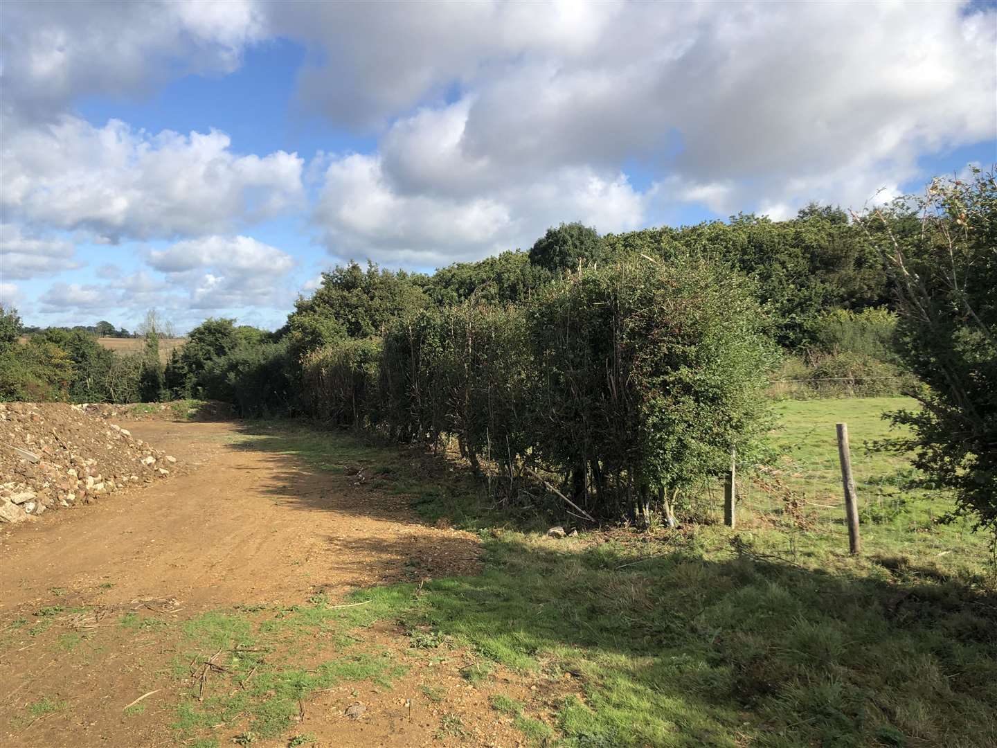 Where the shooting range was planned to go in Hoath