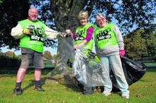 Town's big rubbish clean-up