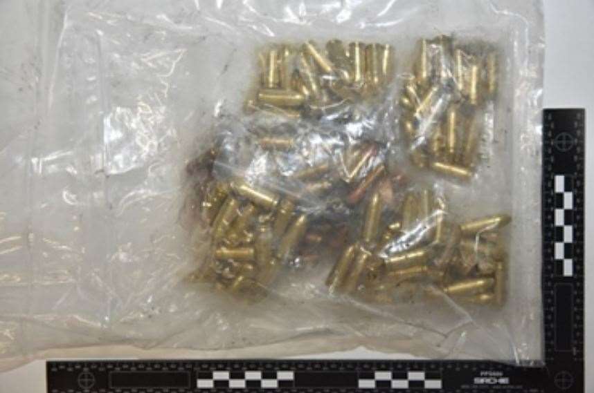Some of the ammunition. Credit: NCA (11054208)