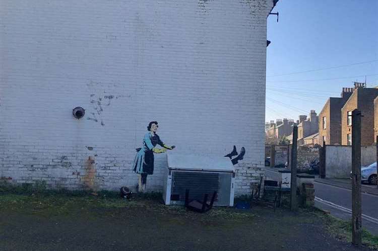 Margate's Banksy has been valued at £6 million