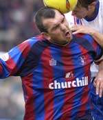 TARGET: Neil Shipperley during his time at Crystal Palace