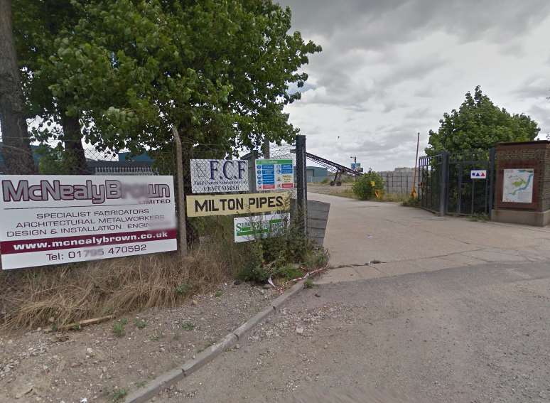 The Milton Pipes site. Picture: Google.