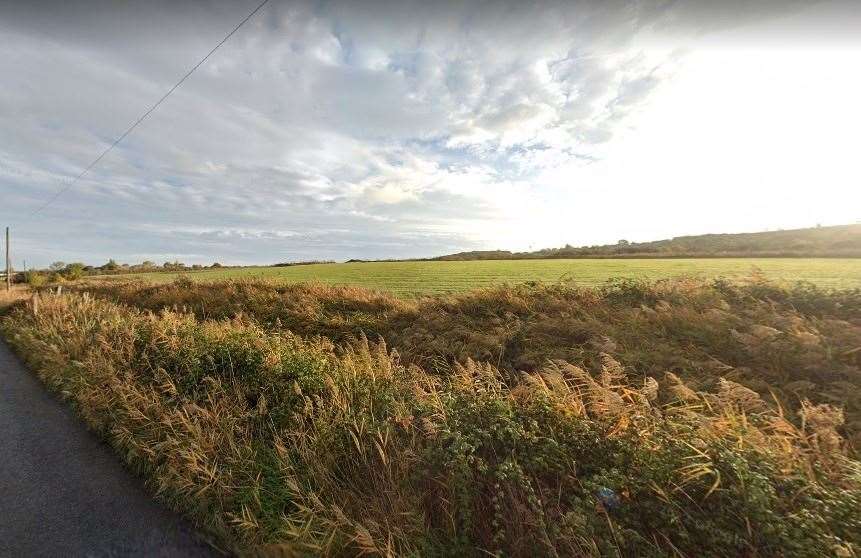 The 220-home development is proposed off Seasalter Lane near the Thanet Way. Picture: Google