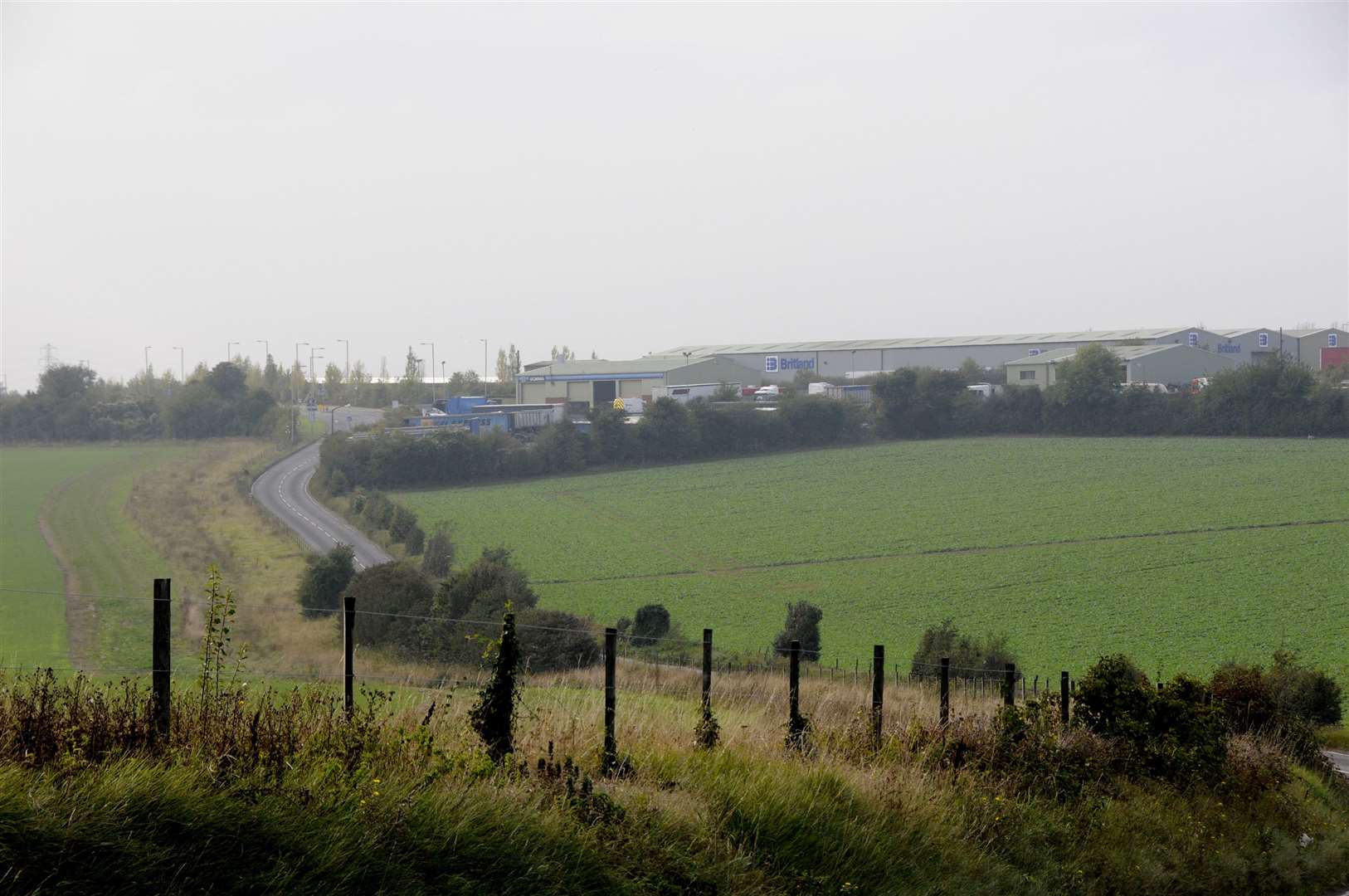 The view riders can expect to see when they ride to the site of the former Tilmanstone Colliery