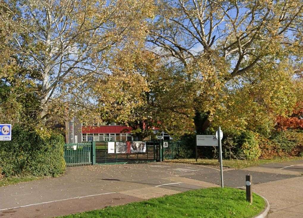 Fulston Manor School in Brenchley Road, Sittingbourne. Photo: Google (62597553)
