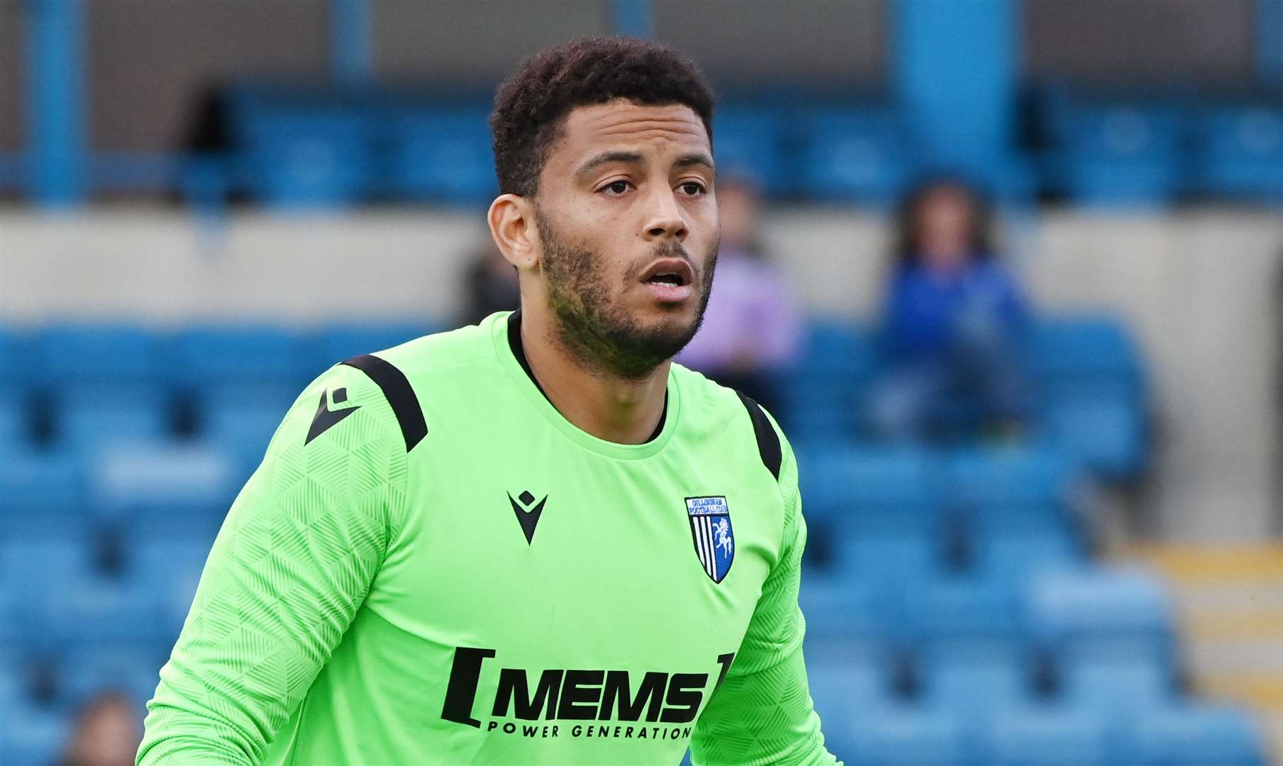Gillingham asked permission to play goalkeeper Aaron Chapman outfield Picture: Barry Goodwin