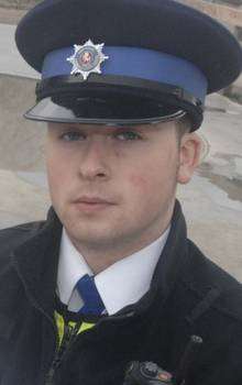 Former police community support officer Michael Brock