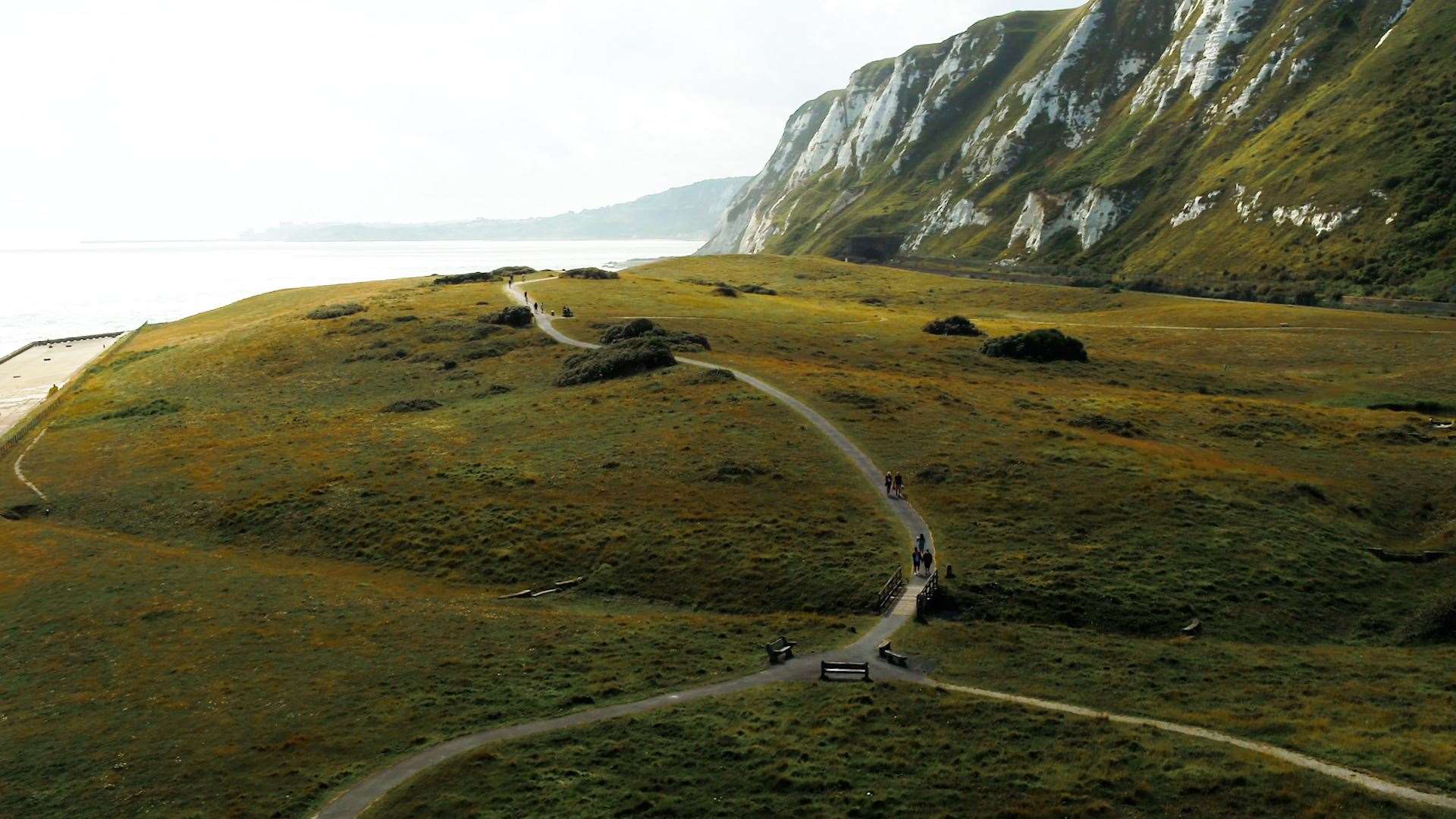 Samphire Hoe in Dover would be part of the park. Picture: Move Media/Kent AONB