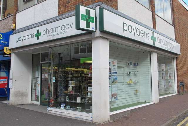 Paydens pharmacy on Week Street, Maidstone