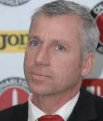 Alan Pardew was trying to put together a side for automatic promotion