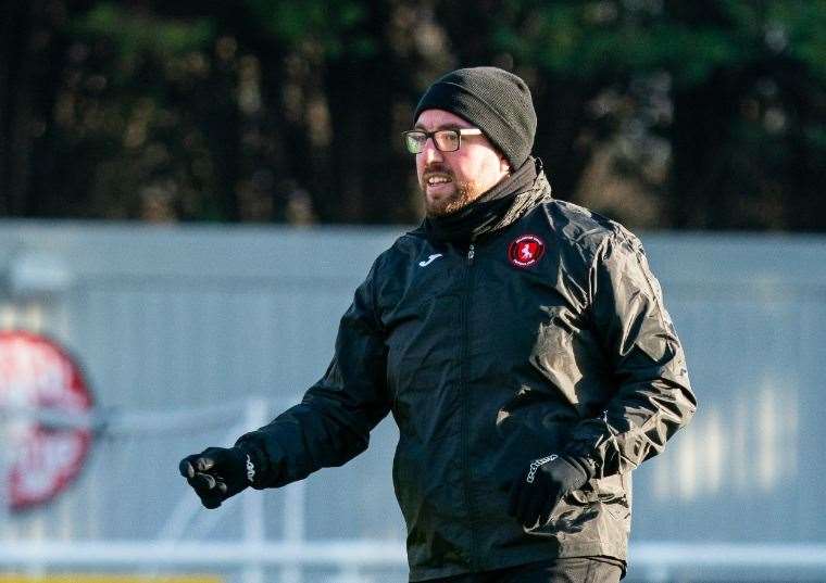 Chatham Town Women's interim manager Jesus Cordon Picture: @ChathamTownWFC