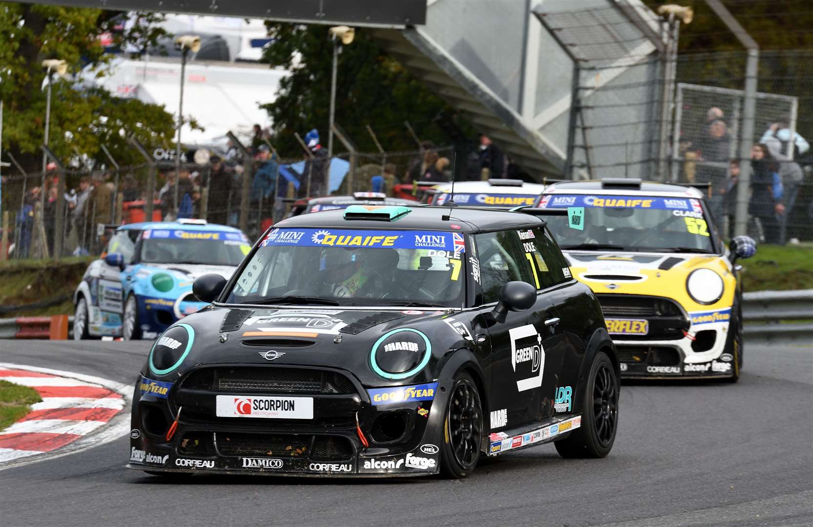 Kenan Dole, from Dartford, finished sixth twice and 16th in the three Mini Challenge races. He finished 14th overall in the championship and sixth in the graduate cup category
