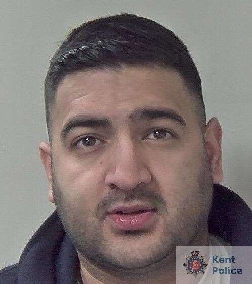 Faisal Khan was sentenced to six years in jail. Photo: Kent Police