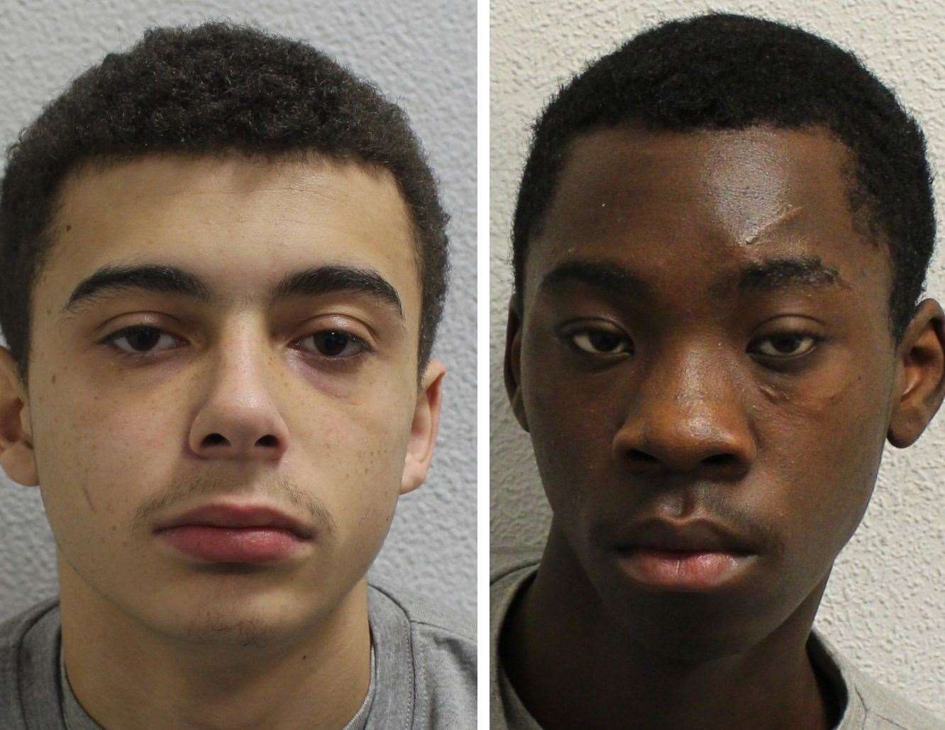 Left to right: Jamie Marshall and Divon Henry-Campbell were jailed for life. Picture: Met Police