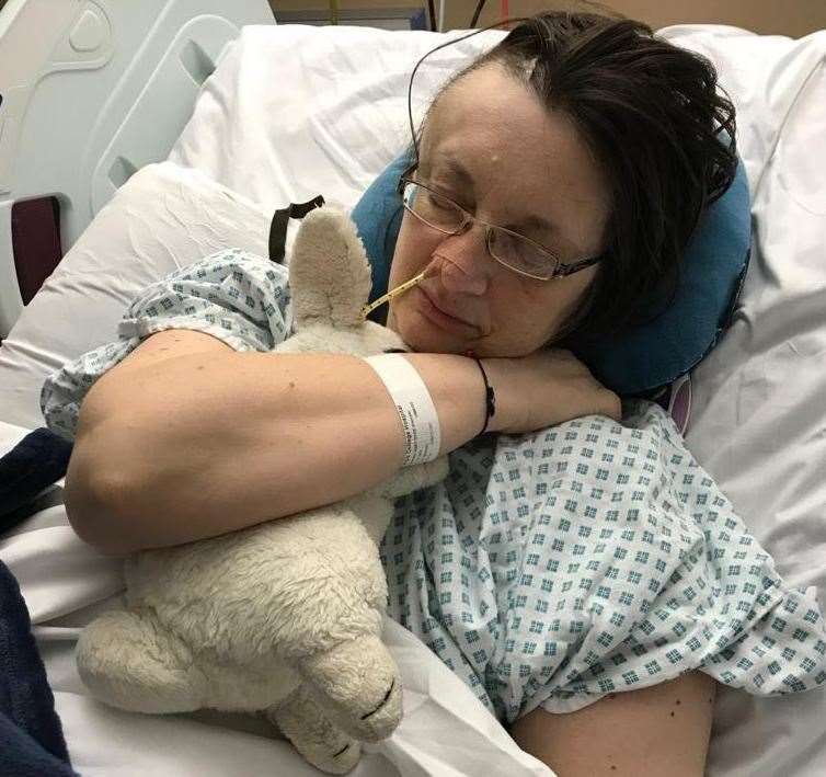 Kate was taken ill in 2018