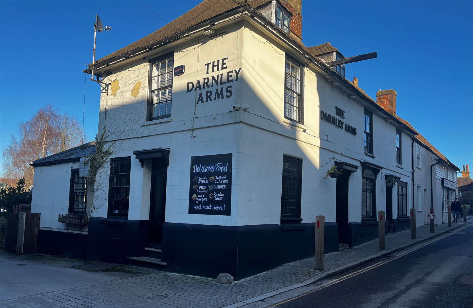 The Darnley Arms could lose Valentine's Day customers if they think they can't get access