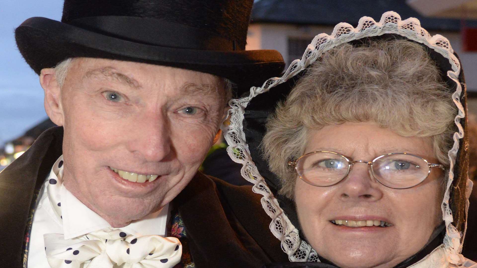 Colin and Marilyn Benson, of the Rochester and Chatham Dickins Fellowship