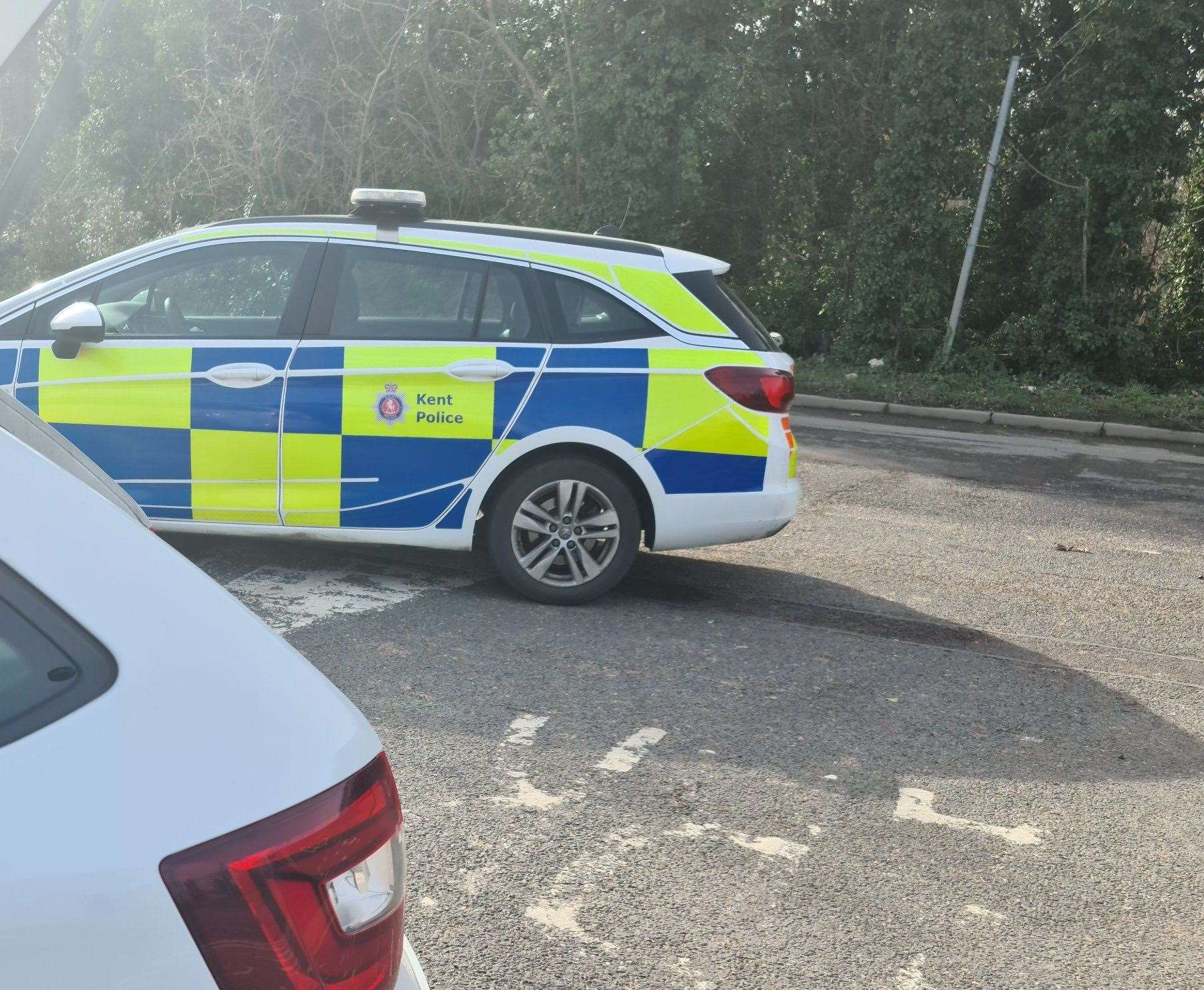 Police were called to Temple Hill yesterday following reports of a robbery. Photo: Kent Police Dartford