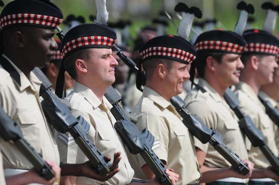 Proud soldiers from 5SCOTS say goodbye to Canterbury, their home of 10 years
