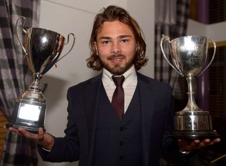 Gillingham's Bradley Dack wins the player-of-the-year and young player award