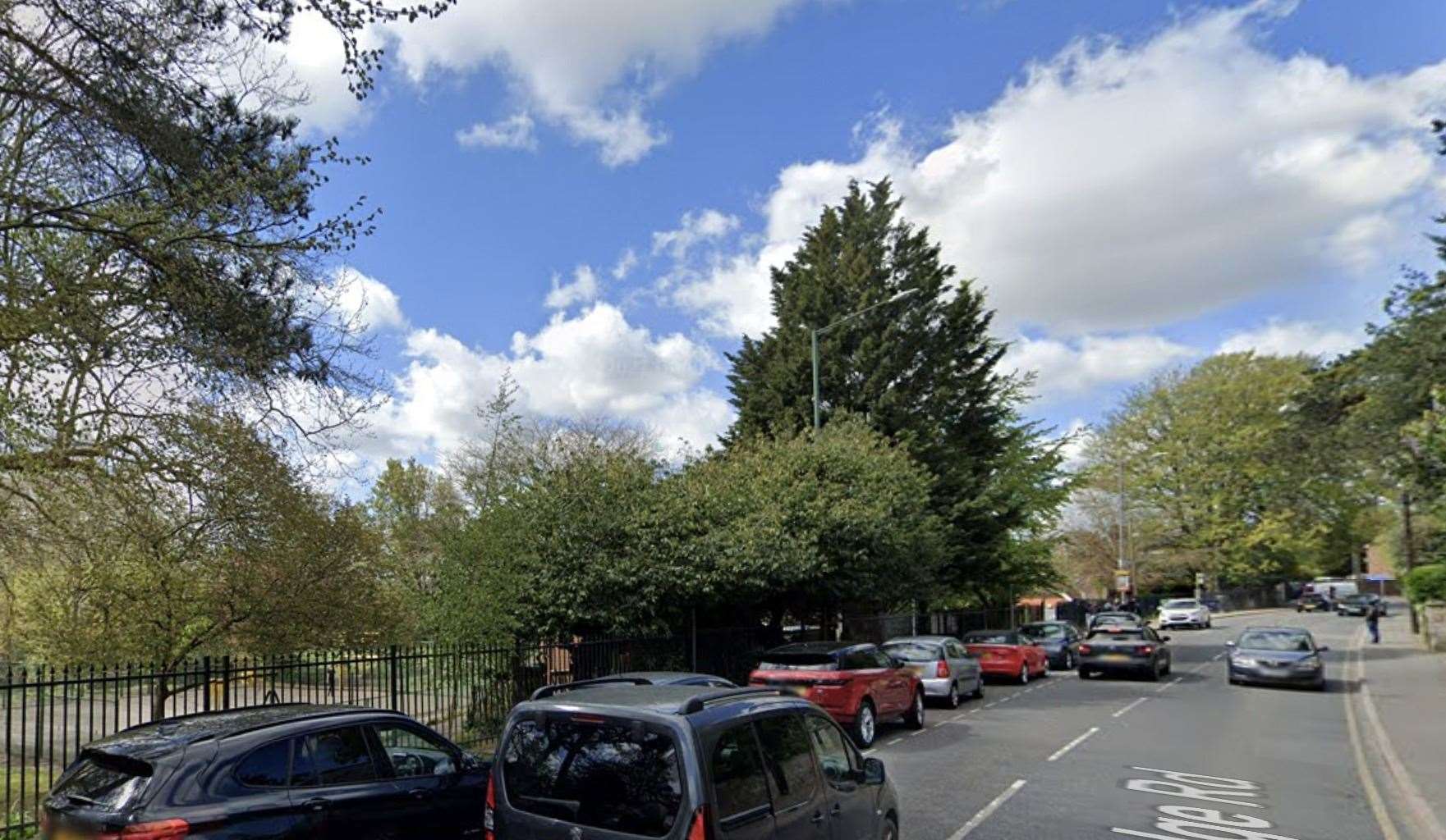The incident happened near Clare Park in Tonbridge Road, Maidstone. Picture: Google Maps