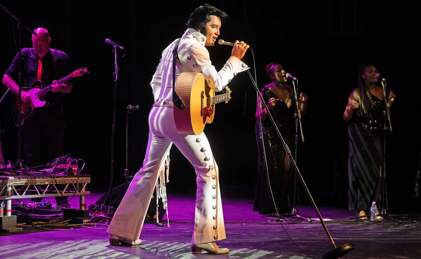 Elvis Presley impersonator Ben Portsmouth is going on tour. Picture: Ben Portsmouth