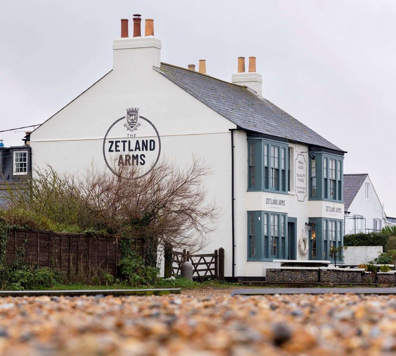 The Zetland Arms has been redecorated inside and out. Picture: Shepherd Neame