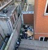 Bags of rubbish were once seen dumped in the area