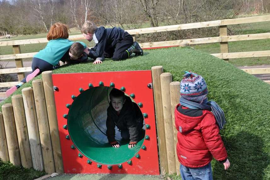 There's lots to explore at Shorne Woods Country Park