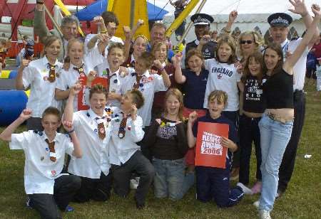 The Young People's Respect Awards 2006 were launched at the Kent Show. Picture: GRANT FALVEY