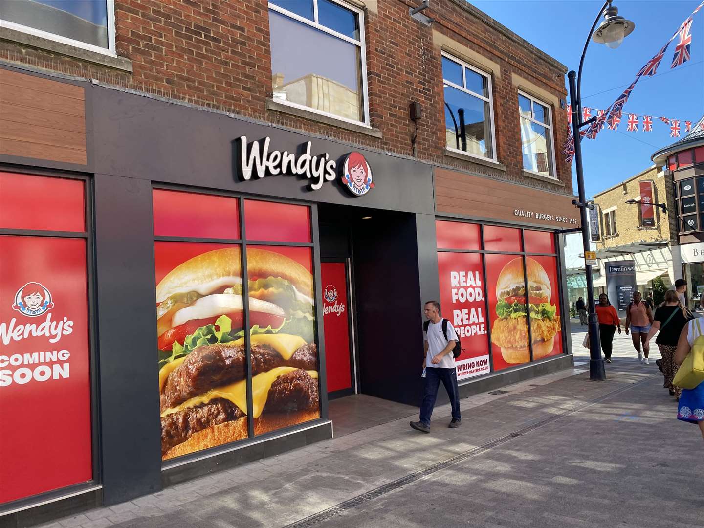Wendy's in Week Street, Maidstone, will open next Tuesday