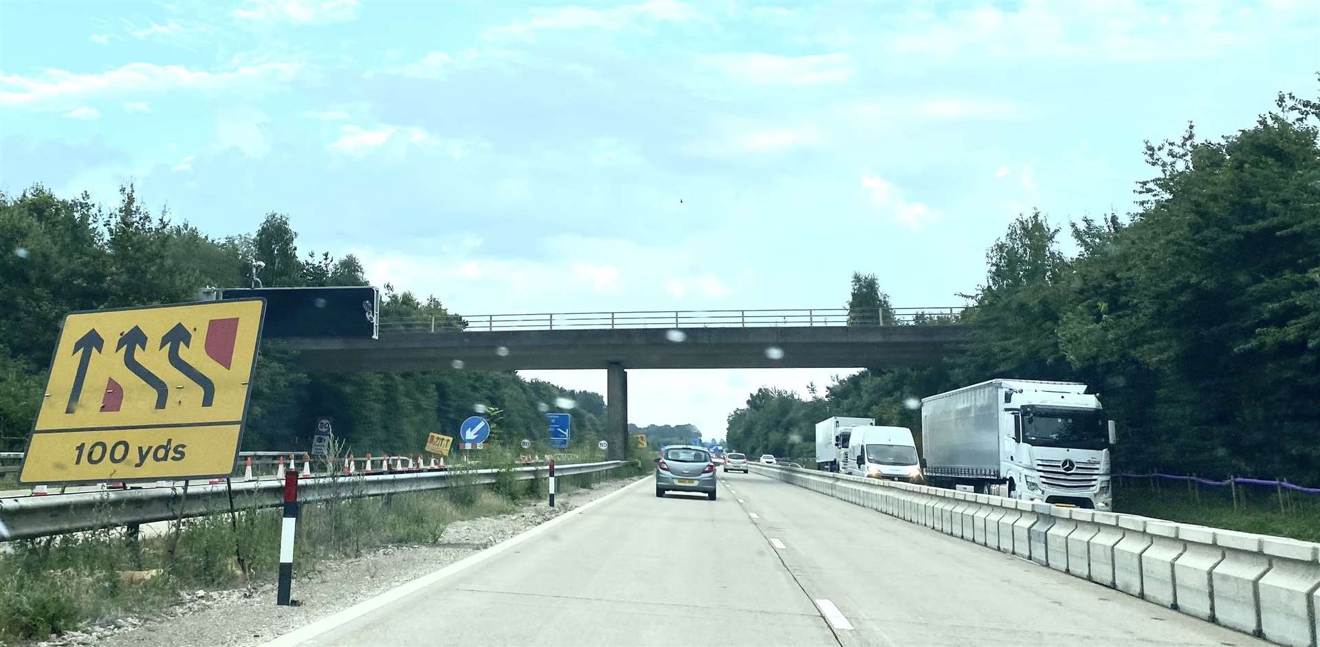 Operation Brock covers a 16-mile stretch of the M20 between Ashford and Maidstone