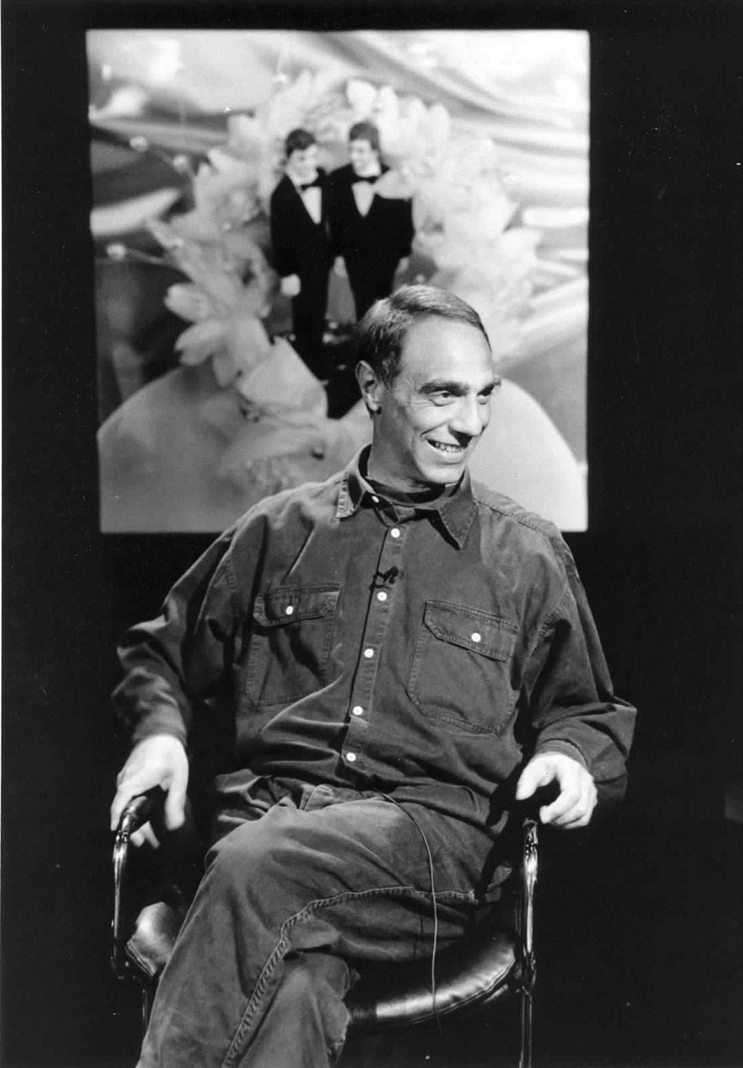 Derek Jarman talked openly about gay rights and dealing with HIV