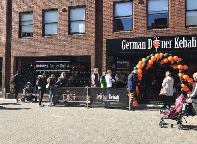 German Doner Kebab opens its new restaurant in Maidstone