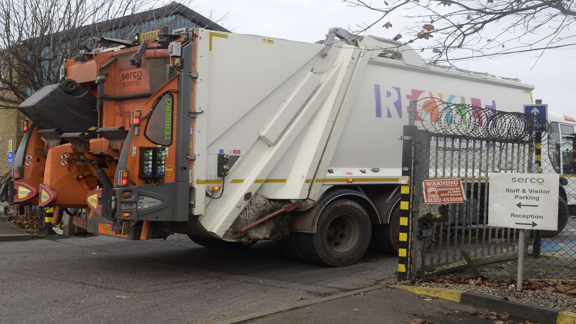 Canterbury: Serco staff anger at bin lorry cameras