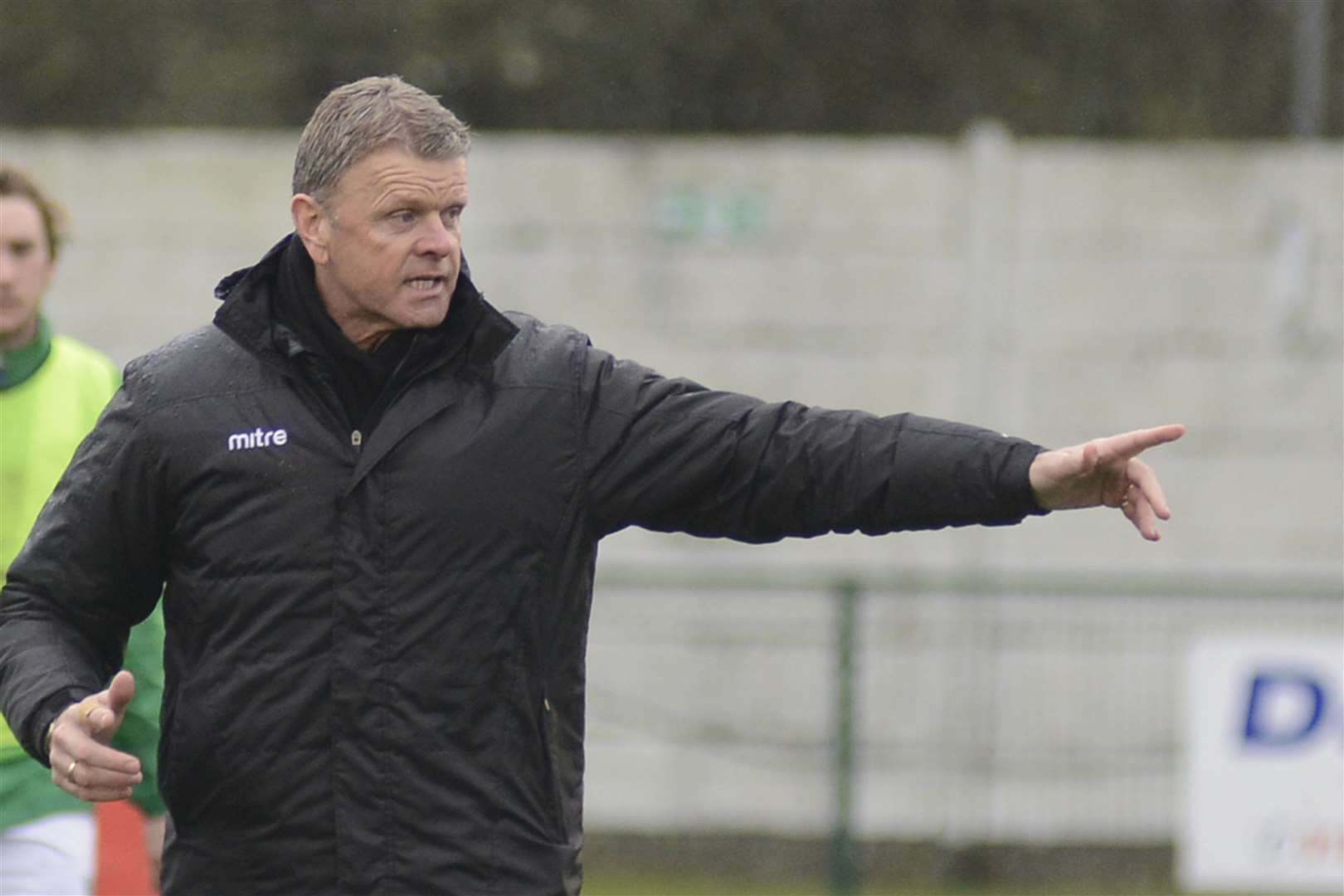 Ashford United manager Tommy Warrilow has appealed for help as the club look for donations during the current crisis Picture: Paul Amos