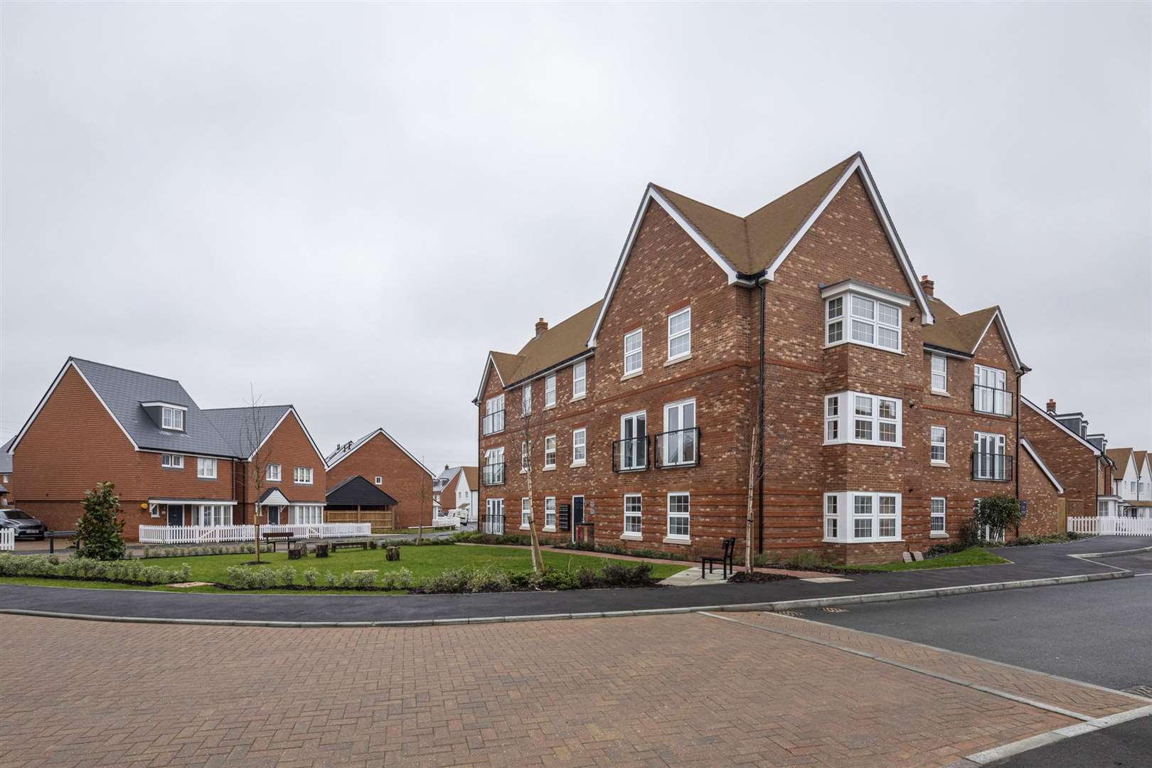 Bellways' Buckland Rise development at Peters Village in Wouldham