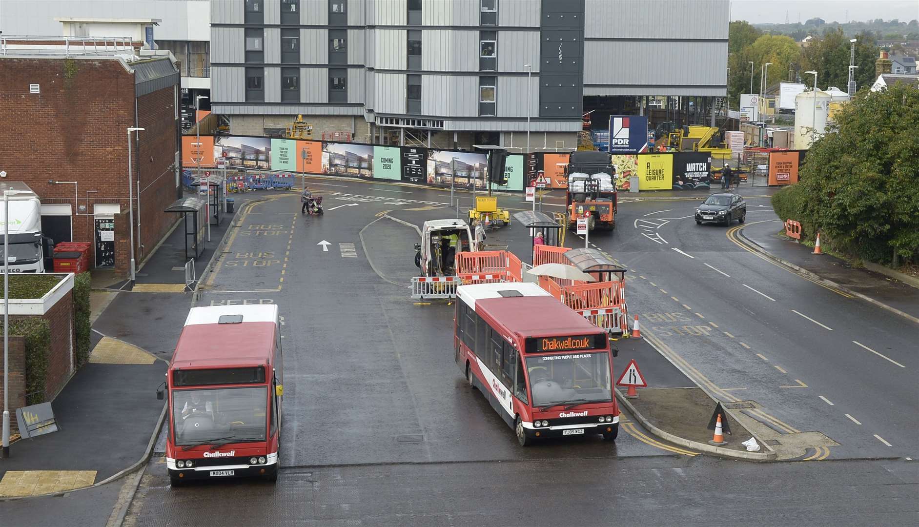 Sittingbourne's new bus hub was due to have opened in October last year