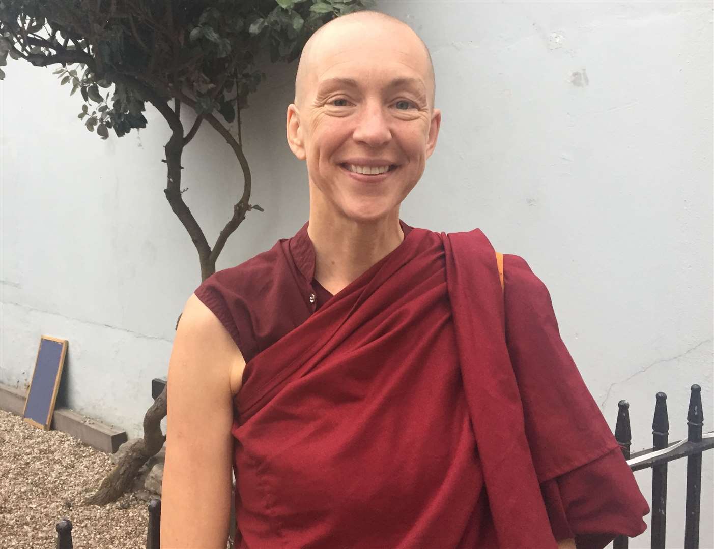 Emma Slade was a "high-flying" analyst before she turned to Buddhism