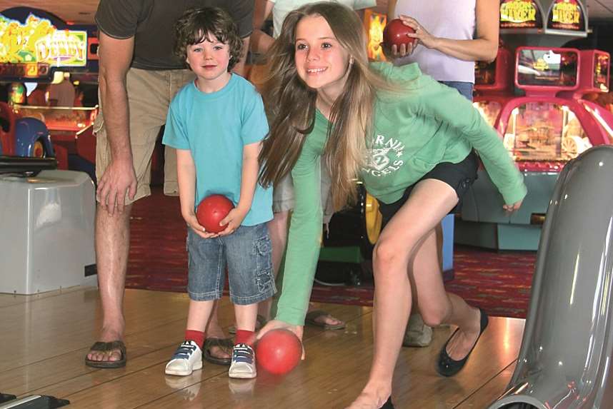 There is also mini bowling at Vauxhall Holiday Park.