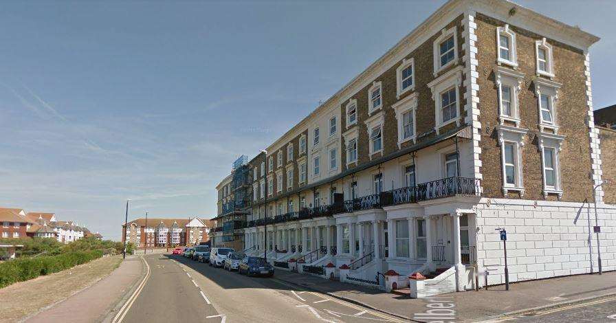 A body was found in Ethelbert Crescent, Margate. Picture: Google Street View