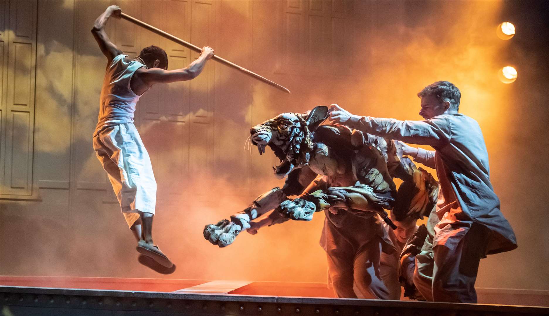 The stunning stage adaptation of Life of Pi is coming to the Churchill Theatre. Picture: Johan Persson